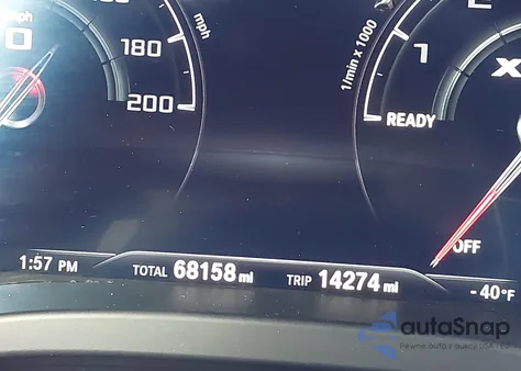 2020 BMW X3 M Competition из США, поврежденный, VIN 5YMTS0C05LLA57794